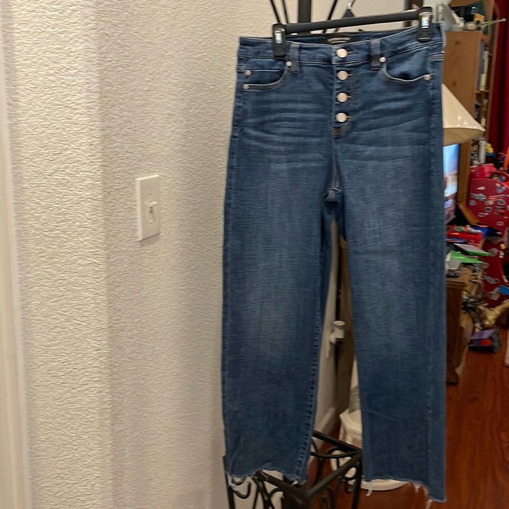 Stove Pipe Liverpool Jeans Size 10/30